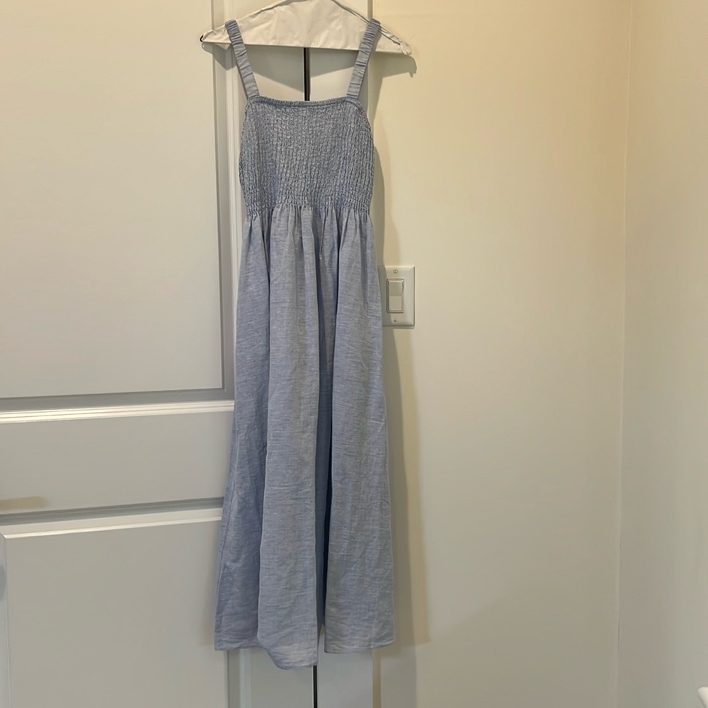 J. Crew light blue dress.  Perfect for the summer or the beach.